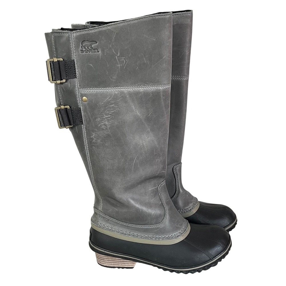 SOREL SLIMPACK TALL II EQUESTRIAN Riding Rain Boot Women's‎ Size 6